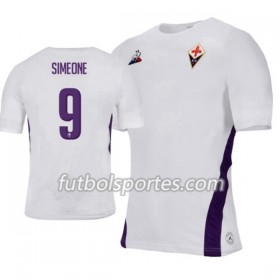 Camisetas ACF Fiorentina Simeone 9 Segunda Equipacion 2018/2019